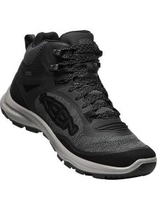 Keen Buty trekkingowe w kolorze czarnym rozmiar: 40,5. Czarne buty trekkingowe Keen, bez zapięcia. Za 232,78 zł.