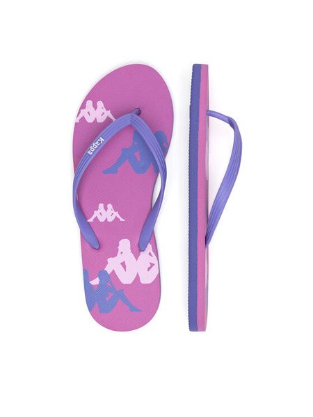 Kappa Japonki 351C24W Pink Fuchsia - Violet Lavander - Pink Rose Kolorowy. Czerwone klapki Kappa, bez wzorów, z materiału, bez obcasa. Za 49,99 zł.