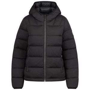 Trespass Rollins - Kurtka damska casual w kolorze czarnym. Czarne kurtki Trespass, na jesień, bez wzorów, z materiału, bez kaptura. Za 335,65 zł.