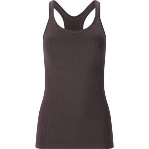 Damski tank top Athlecia Connie. Brązowe topy Athlecia, bez wzorów, sportowe, bez kołnierzyka, bez ramiączek. Za 150,50 zł.