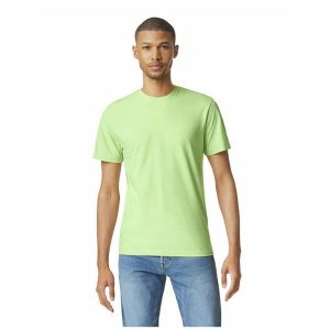 Koszulka Softstyle Dla Dorosłych Unisex. Zielone bluzki GILDAN, s, bez wzorów, sportowe, bez kołnierzyka, bez ramiączek. Za 28,99 zł.