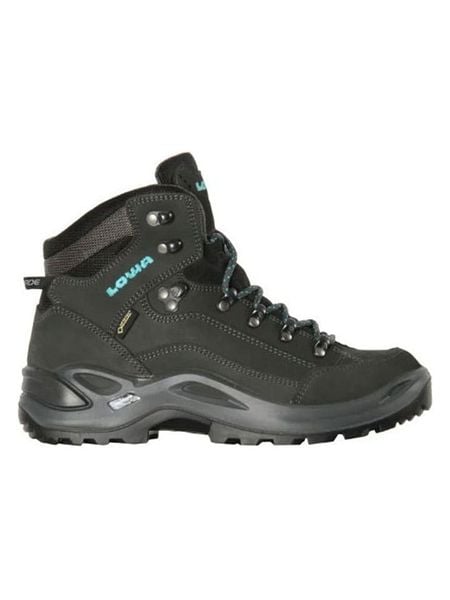 LOWA Skórzane buty trekkingowe "Renegade GTX" w kolorze antracytowym rozmiar: 38. Czarne buty trekkingowe Lowa, z gore-texu, bez zapięcia. Za 502,76 zł.