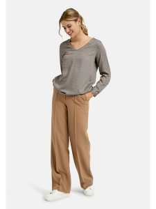 Milano Italy Bluzka w kolorze szarym rozmiar: 36. Szare bluzki Milano Italy, bez wzorów, z wiskozy, bez kołnierzyka, bez ramiączek. Za 152,99 zł.