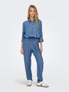 ONLY Dżinsy w kolorze niebieskim rozmiar: M/L32. Niebieskie jeansy ONLY, bez wzorów, z lyocellu. Za 100,52 zł.