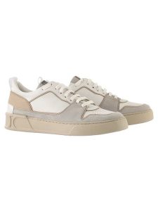 Högl Skórzane sneakersy "Macba Seven" w kolorze szaro-beżowym rozmiar: 39. Brązowe trampki HÖGL, bez wzorów, bez zapięcia. Za 408,49 zł.