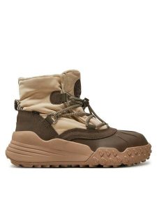 Timberland Botki TB0A29KBEIT1 Beżowy. Brązowe botki Timberland, bez wzorów, ze skóry, bez obcasa, na płaskiej podeszwie, bez zapięcia. Za 589,99 zł.