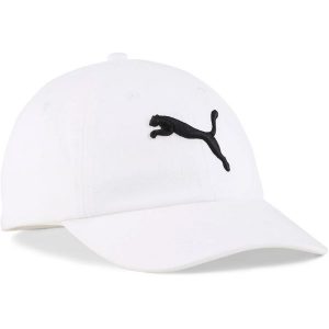 Czapka Puma Ess Cat Bb Cap. Białe czapki Puma, bez wzorów, z bawełny. Za 75,15 zł.