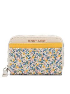 Jenny Fairy Portfel 4W1-004-SS23 Żółty. Żółte portfele Jenny Fairy, bez wzorów, ze skóry. Za 59,99 zł.