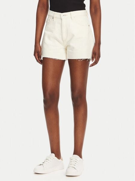 HUGO Szorty jeansowe Gimusa_1_B 50540160 Beżowy Regular Fit. Brązowe szorty Hugo, bez wzorów, z bawełny. Za 379,99 zł.