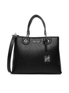 Nine West Torebka CEO-Madison Muse-LDA8337 Czarny. Czarne kuferki Nine West, bez wzorów, z materiału, bez dodatków. Za 249,99 zł.