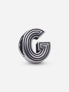 Pandora Srebrny charms "G" rozmiar: onesize. Szare zawieszki Pandora, srebrne. Za 111,95 zł.