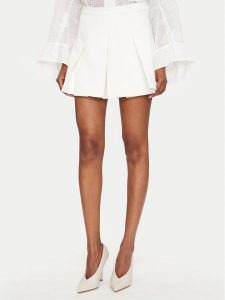 Bardot Spódnico-szorty Helenia 59836PB Biały Regular Fit. Białe spódnice Bardot, bez wzorów, z syntetyku, mini. Za 309,99 zł.