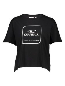 O'Neill Koszulka "Cube" w kolorze czarnym rozmiar: M. Czarne bluzki O'Neill, m, bez wzorów, z bawełny, bez kołnierzyka, bez ramiączek. Za 74,95 zł.