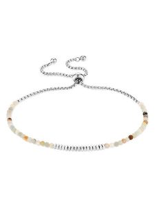 Tamaris Bransoletka z elementami ozdobnymi rozmiar: onesize. Szare bransoletki Tamaris, ze stali. Za 86,99 zł.