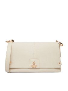 Beverly Hills Polo Club Torebka CEO-BHPC-C-019-09 Écru. Torebki klasyczne Beverly Hills Polo Club, bez wzorów, z materiału, bez dodatków. Za 219,99 zł.