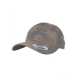 Czapka Flexfit low profile cotton. Brązowe czapki FLEXFIT, bez wzorów. Za 137,00 zł.