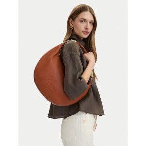 Torebka LOVE MOSCHINO. Brązowe torebki klasyczne LOVE MOSCHINO, bez wzorów, bez dodatków. Za 683,99 zł.