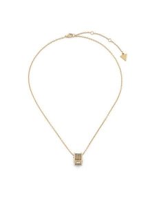 Guess Naszyjnik JUBN05 389JW Złoty. Żółte naszyjniki Guess, metalowe. Za 239,99 zł.