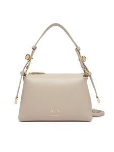 Armani Exchange Torebka XW002990 AF26452 U6208 Beżowy. Brązowe torebki klasyczne Armani Exchange, bez wzorów, ze skóry, bez dodatków. Za 614,99 zł.