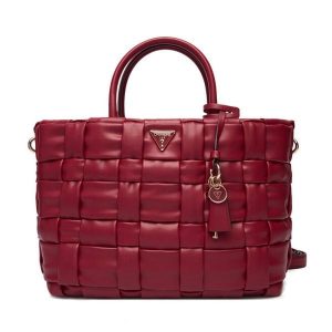 Torebka Guess. Czerwone torebki klasyczne Guess, z aplikacjami, bez dodatków. Za 639,99 zł.