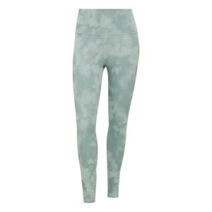 Damskie legginsy 7/8 adidas ADI365 Climacool AOP. Zielone legginsy ADIDAS, bez wzorów, z lycry, z podwyższonym stanem. Za 296,75 zł.