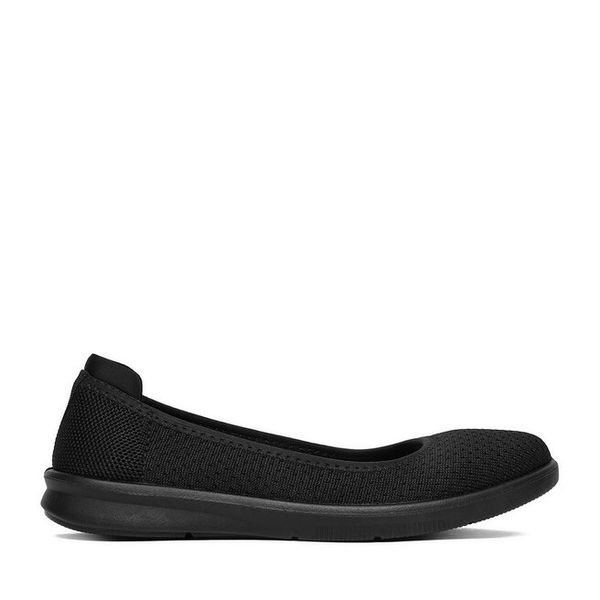 Baleriny JENNY. Czarne balerinki Jenny, bez wzorów, bez obcasa, bez zapięcia. Za 79,99 zł.