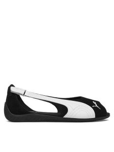 Puma Baleriny Speedcat Sandal 404839 01 Czarny. Czarne balerinki Puma, bez wzorów, ze skóry, bez obcasa, bez zapięcia. Za 329,99 zł.
