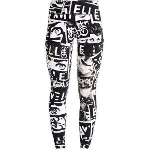 Reebok Legginsy black. Czarne legginsy marki Reebok, z elastanu. W wyprzedaży za 129,35 zł.