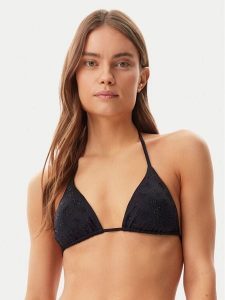 Guess Dół od bikini E5GO11 MC040 Czarny. Czarne bikini Guess, z aplikacjami, z syntetyku. Za 139,99 zł.