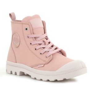 Buty Palladium Pampa Hi Zip Sl Shoes 97224-613-M różowe. Czerwone trampki bez wzorów, z materiału, bez zapięcia. Za 599,46 zł.