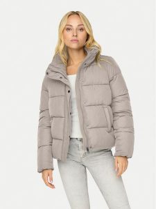 ONLY Kurtka zimowa New Cool 15295424 Beżowy Regular Fit. Brązowe kurtki ONLY, na zimę, xl, bez wzorów, z syntetyku, bez kaptura. Za 219,99 zł.