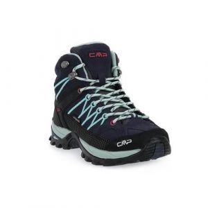 Buty trekkingowe damskie CMP 62MN Rigel Mid Wmn Trekking. Niebieskie buty sportowe CMP, bez wzorów, z materiału, bez zapięcia, trekkingowe. W wyprzedaży za 349,99 zł.