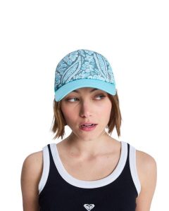 Czapka Trucker dla Kobiety BEAUTIFUL MORNING Zielony. Zielone czapki Roxy, bez wzorów, z poliesteru. Za 119,99 zł.