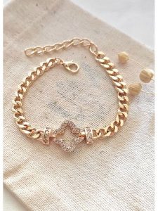 Atelier MIU Pozłacana bransoletka rozmiar: onesize. Żółte bransoletki Atelier MIU, pozłacane. Za 56,99 zł.