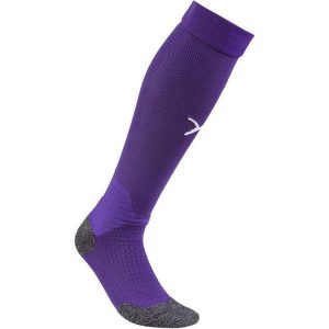 Skarpety Piłkarskie Unisex Dla Dorosłych Liga Core. Niebieskie skarpetki Puma, bez wzorów. Za 80,99 zł.