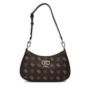Torebka Guess. Brązowe torebki klasyczne Guess, z aplikacjami, bez dodatków. Za 609,99 zł.