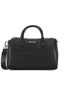 Nine West Torebka RC19696 Czarny. Czarne kuferki Nine West, bez wzorów, z tworzywa sztucznego, bez dodatków. Za 279,99 zł.