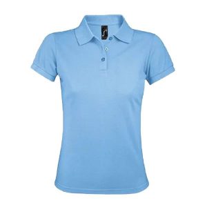 Damska Koszulka Polo Prime. Zielone koszulki sportowe SOL'S, bez wzorów, bez ramiączek. Za 110,99 zł.