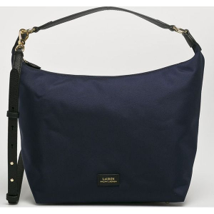 Lauren Ralph Lauren - Torebka. Czarne torebki klasyczne marki Lauren Ralph Lauren, w paski, z materiału. W wyprzedaży za 399,90 zł.