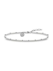 Thomas Sabo Srebrna bransoletka rozmiar: onesize. Szare bransoletki Thomas Sabo, srebrne. Za 149,95 zł.