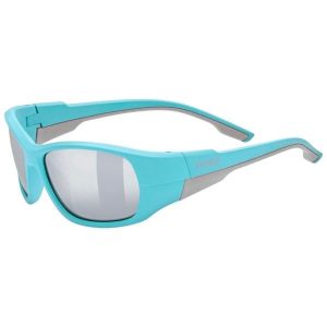 Okulary sportowe Uvex Sportstyle 514. Niebieskie okulary przeciwsłoneczne UVEX. Za 93,68 zł.