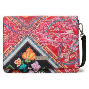 Desigual Torebka Damska Bols Folklore Cards, Czerwona. Torebki klasyczne marki Desigual. Za 249,00 zł.