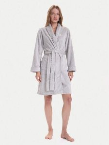 LAUREN RALPH LAUREN Szlafrok ILN42455F Szary. Szare szlafroki Lauren Ralph Lauren, m, bez wzorów, z syntetyku, bez kaptura. Za 369,99 zł.