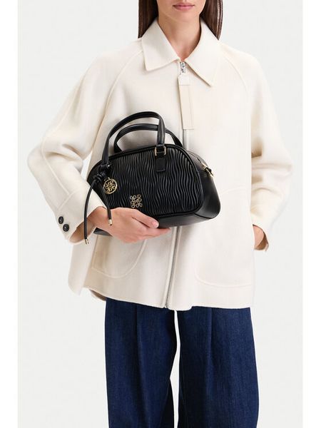 Nine West Torebka CEO-NW-M-003-10 Czarny. Czarne torebki klasyczne Nine West, bez wzorów, ze skóry, bez dodatków. Za 229,99 zł.