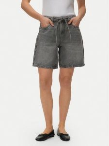 Vero Moda Szorty jeansowe Wien 10341837 Szary Relaxed Fit. Szare szorty Vero Moda, bez wzorów, z bawełny. Za 159,99 zł.