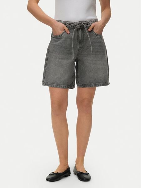 Vero Moda Szorty jeansowe Wien 10341837 Szary Relaxed Fit. Szare szorty Vero Moda, bez wzorów, z bawełny. Za 104,99 zł.