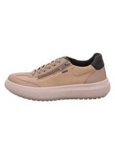 Legero Skórzane sneakersy "Jump" w kolorze beżowym rozmiar: 41,5. Brązowe trampki Legero, bez wzorów, z gore-texu, bez zapięcia. Za 344,95 zł.