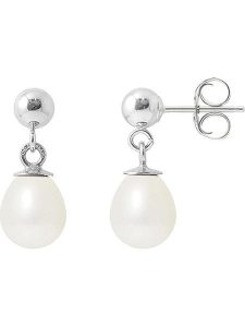 Pearline Srebrne kolczyki-wkrętki z perłami rozmiar: onesize. Białe kolczyki Pearline, z perłą, srebrne. Za 208,99 zł.
