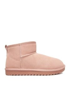 DeeZee Śniegowce E1 TECHNOLOGY DZ-81 Różowy. Czerwone buty zimowe DeeZee, z materiału, bez obcasa, bez zapięcia. Za 249,99 zł.
