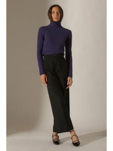 Perfect Cashmere Kaszmirowy golf w kolorze fioletowym rozmiar: M. Różowe golfy Perfect Cashmere, bez wzorów, z kaszmiru. Za 372,47 zł.